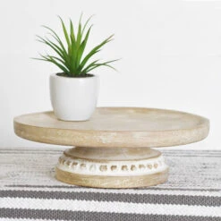 Bead Pattern Round Riser