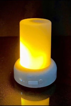 Flame Illusion Rechargeable Candle, Mini, 3.5" By The Light Garden