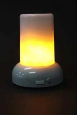 Flame Illusion Rechargeable Candle, 4.5" By The Light Garden
