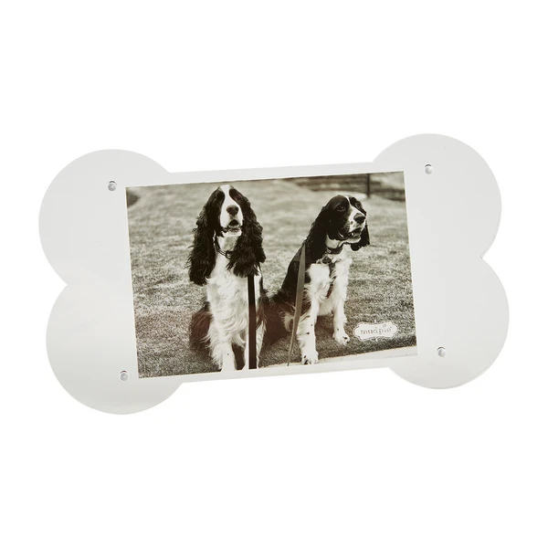 Dog Bone Shaped Acrylic Picture Frame By Mud Pie 2 Dog Bone Shaped Acrylic Picture Frame By Mud Pie - Image 2