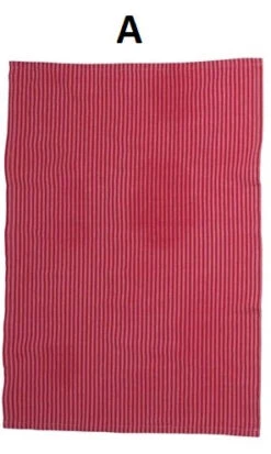 Woven Cotton Christmas Kitchen Towels, Red, 3 Style Options -Home Decor Sale Store xm6936aa