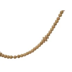 72"L Paulownia Wood Bead Garland With Jute Tassels -Home Decor Sale Store xs0784 4