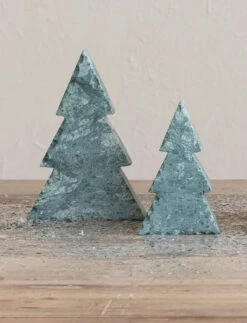 Marble Tree, Green, 2 Size Options